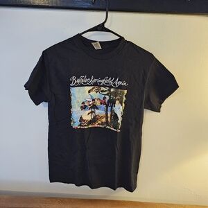 Buffalo Springfield band t shirt black small